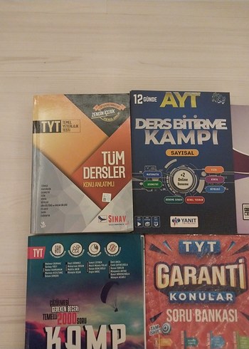AYT ve TYT Soru Bankası Seti 9 Kitap fiyat sorunuz
