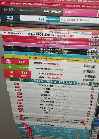 Üniversite Soru Bankası Kitapları Seti ayt tyt - Görsel 3