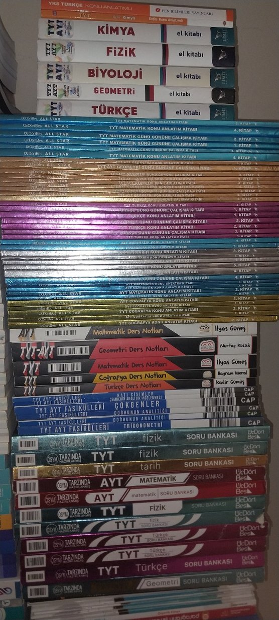 Üniversite Soru Bankası Kitapları Seti ayt tyt - Görsel 5