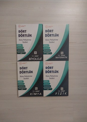 Dört Dörtlük 11. Sınıf Konu Pekiştirme Testleri