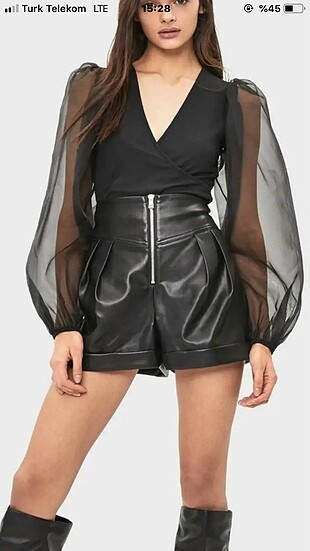 bershka şort
