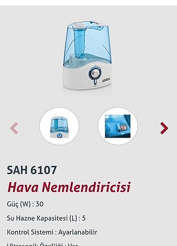 Hava nemlendirici Buhar makinesi