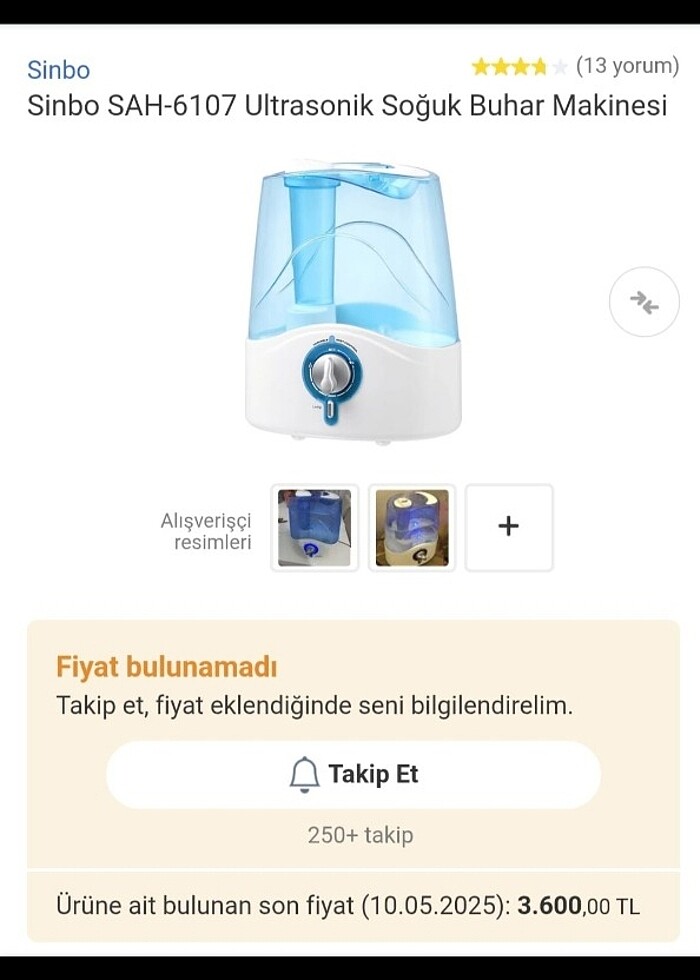 Hava nemlendirici Buhar makinesi - Görsel 2