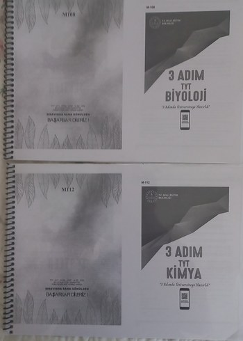 3 Adım TYT Kimya ve Biyoloji Soru Bankası