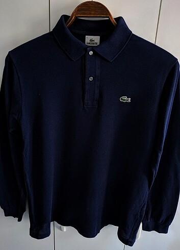 Lacivert Orijinal Lacoste Sweatshirt