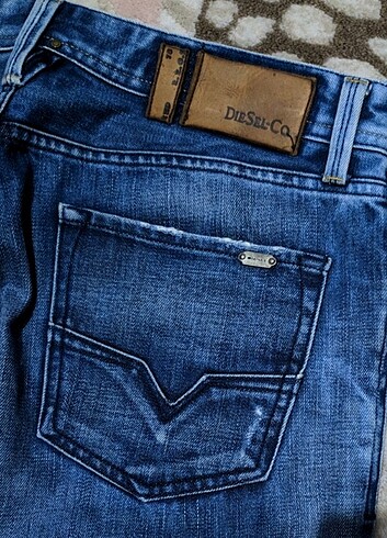 Lacivert Diesel Larkee Jean Pantolon