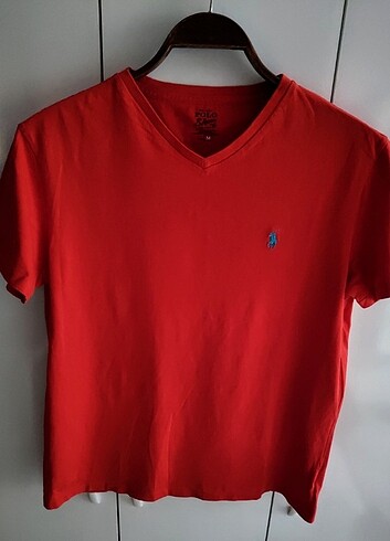 Kırmızı Orijinal Ralph Lauren Tshirt