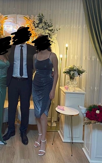 Diğer antrasit simli abiye