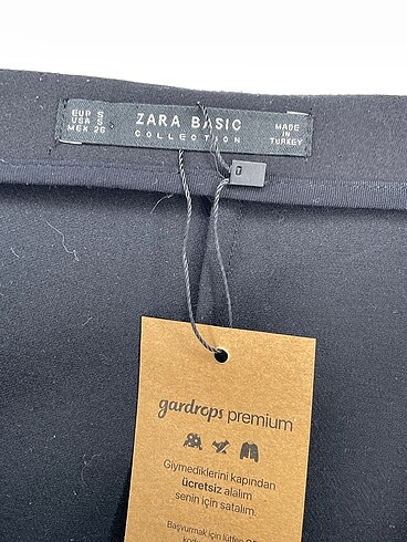 s Beden siyah Renk Zara Mini Etek %70 İndirimli.