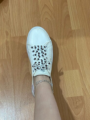 37 Beden beyaz Renk Kadın spor ayakkabı