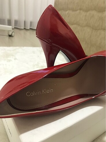 36,5 Beden Calvin Klein Red Shoes