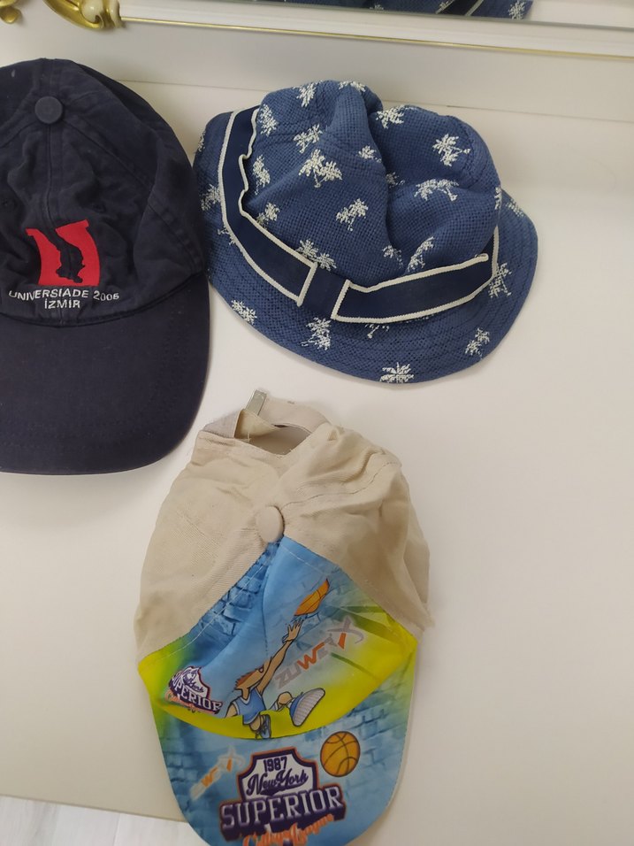 Erkek Çocuk Renkli Şapka Seti 6 adet - Görsel 3