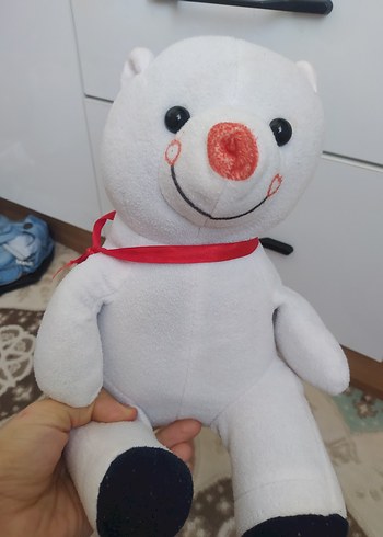 Diğer Beyaz Peluş Ayıcık Oyuncak iki adet