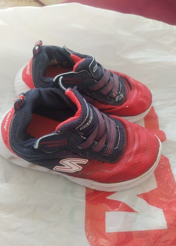 Skechers Kırmızı Erkek Çocuk Spor Ayakkabı Velcro