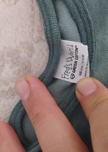 Gri Uzun Kollu Bebek Body ve kısa kollu zıbın - Görsel 4