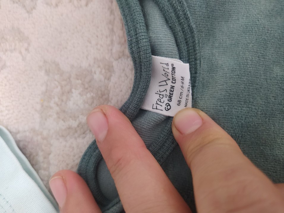 Gri Uzun Kollu Bebek Body ve kısa kollu zıbın - Görsel 4