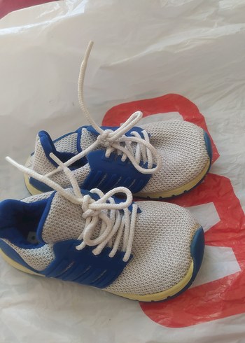 Mavi Elastik Bağcıklı Erkek Çocuk Spor Ayakkabı