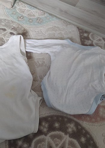 Uzun Kollu Pamuklu Bebek Body iki adet - Görsel 4
