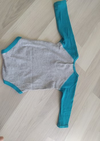 Uzun Kollu Pembe Bebek Body iki adet - Görsel 6