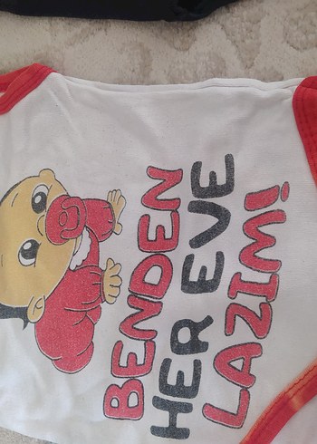 Kolsuz Düğmeli Erkek Bebek Body iki adet - Görsel 2