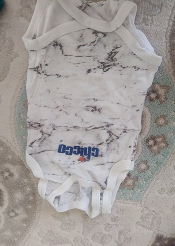 Uzun Kollu Yeşil Dinozor Baskılı Bebek Body iki adet - Görsel 4