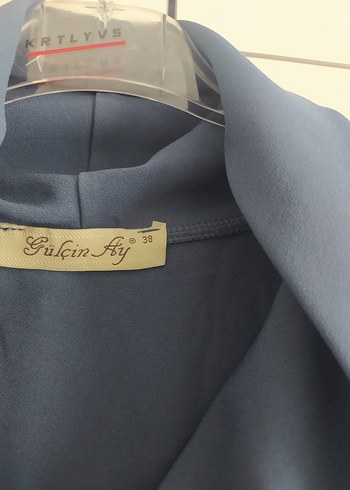38 Beden mavi Renk Mavi Kısa Denim Kadın Takım 38 beden