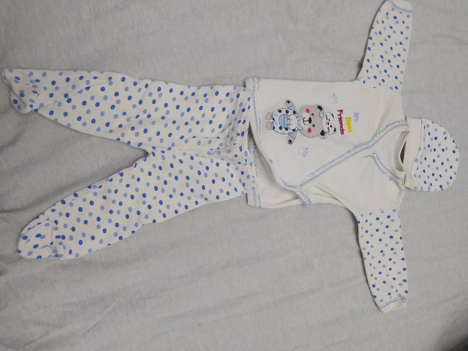 erkek bebek takımı az kullanılmış - Görsel 2