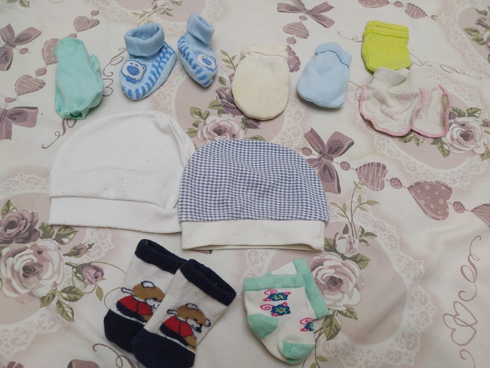 Bebek için pastel renkli uyku aksesuarları seti - Görsel 3