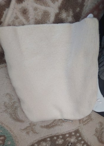 Erkek Çocuk Boğazlı Örgü Kazak+ bere - Görsel 4