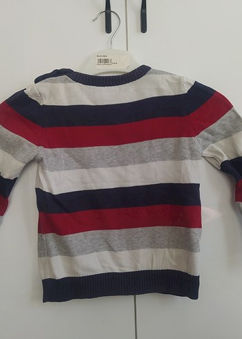 Çizgili Erkek Çocuk Triko Kazak iki adet - Görsel 5