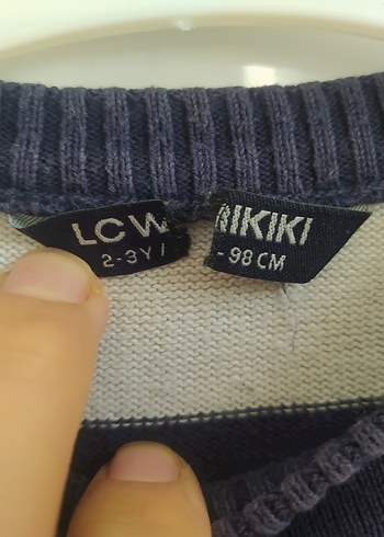 Çizgili Erkek Çocuk Triko Kazak iki adet - Görsel 4