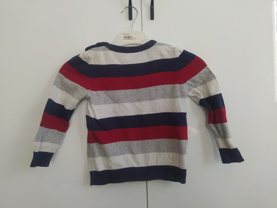 Çizgili Erkek Çocuk Triko Kazak iki adet - Görsel 5