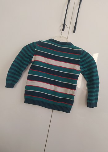 Çizgili Erkek Çocuk Triko Kazak iki adet - Görsel 3