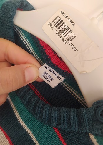 Çizgili Erkek Çocuk Triko Kazak iki adet - Görsel 2