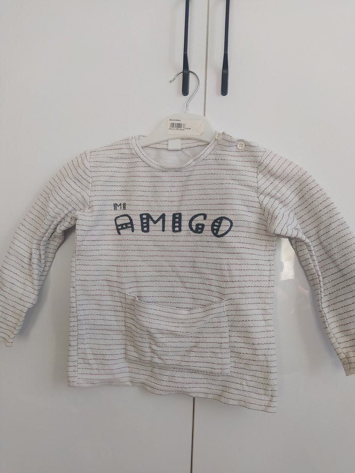 Çizgili Erkek Çocuk Triko Kazak iki adet - Görsel 5