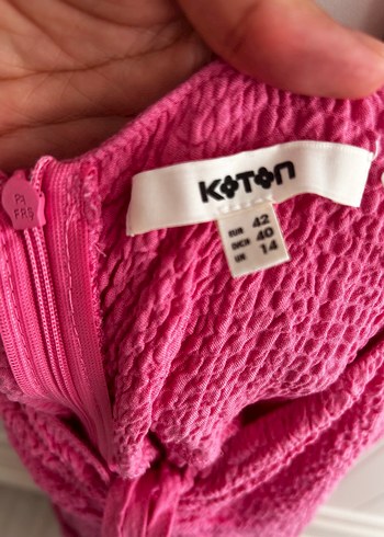 xl Beden pembe Renk Pembe Askılı Midi Bohem Elbise