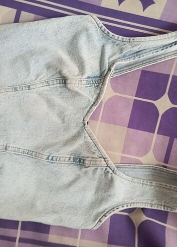 Mini üst Kot Crop - Görsel 3