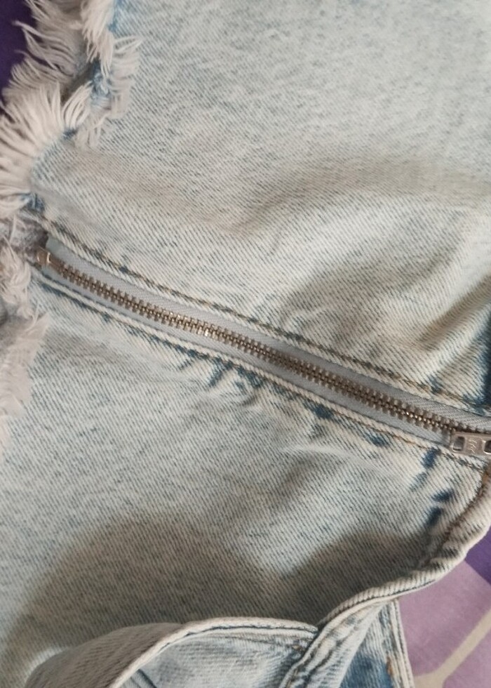 Mini üst Kot Crop - Görsel 4