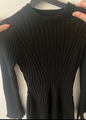 m-L uyumlu  triko elbise  - Görsel 2