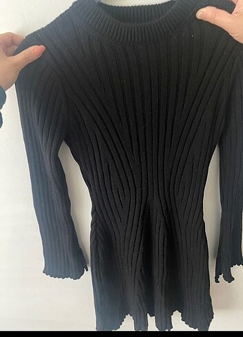 m-L uyumlu  triko elbise  - Görsel 3