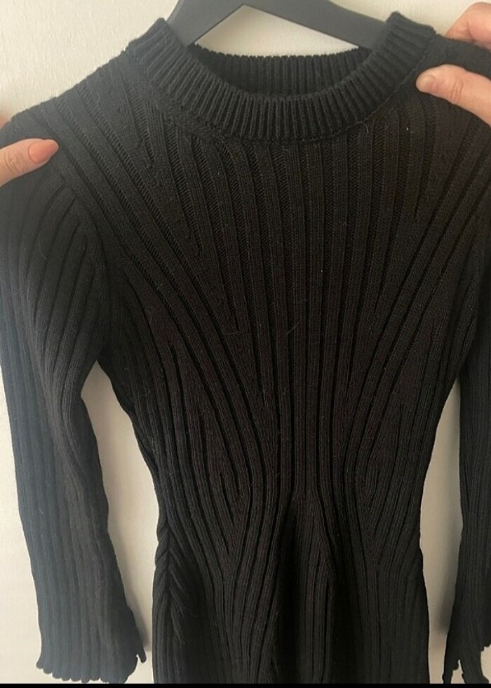 m-L uyumlu  triko elbise  - Görsel 2