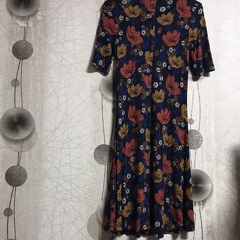 DeFacto Çiçekli Midi Boy Elbise - Görsel 2