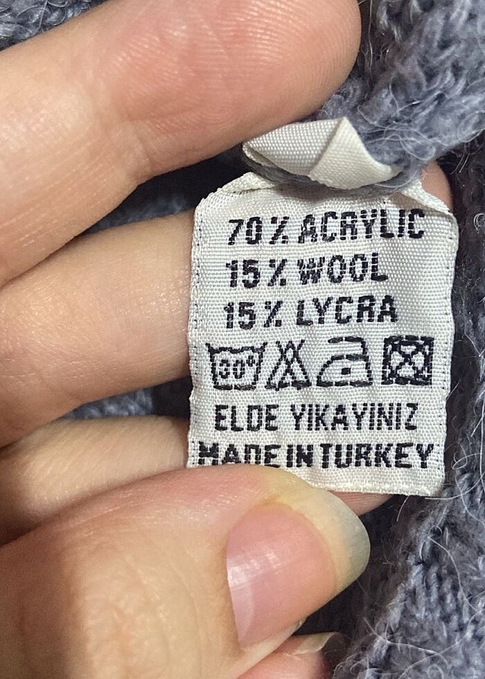 Yünlü Yumuşak Hırka - Görsel 3