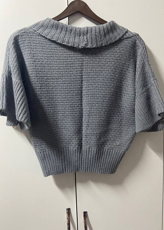 Yünlü Yumuşak Hırka - Görsel 2