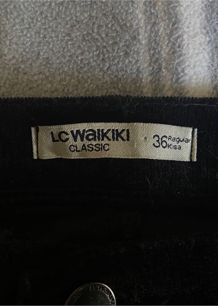 LC Waikiki Classic Kadife Pantolon - Görsel 3