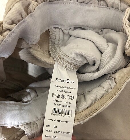 Diğer Krem kot pantolon