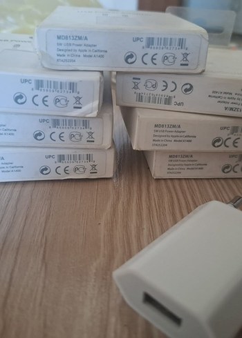 Apple Beyaz USB Telefon Şarj Cihazı