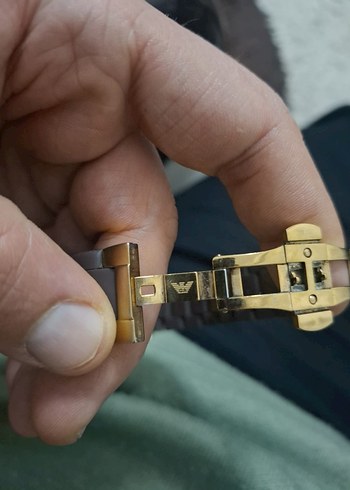 Emporio Armani Gri Modern Klasik Erkek Saati - Görsel 3