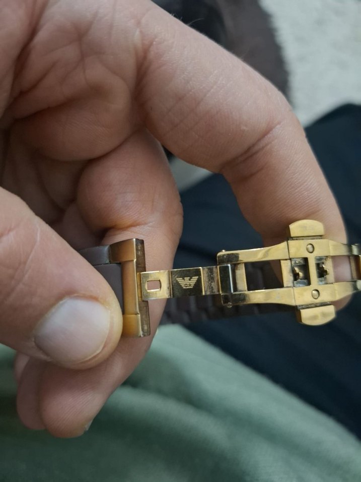 Emporio Armani Gri Modern Klasik Erkek Saati - Görsel 3