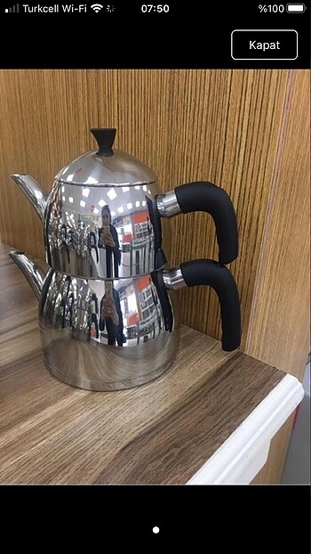 Hisar çaydanlık seti